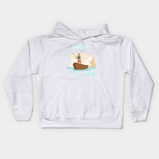 Queen of the Reel Kids Hoodie